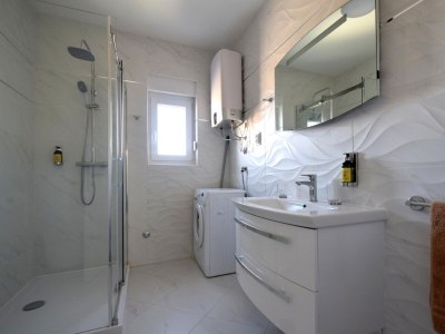 Apartment Two bedroom apartment with terrace and sea view Malinska, Krk A-19374-b - Outdoor photo 9