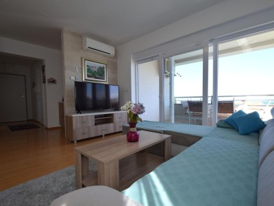 Apartment Two bedroom apartment with terrace Vantačići, Krk A-19386-a - Outdoor photo 2