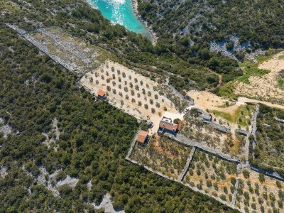 Holiday house One bedroom house with terrace and sea view Cove Triluke, Pašman K-20973 - Outdoor photo 3