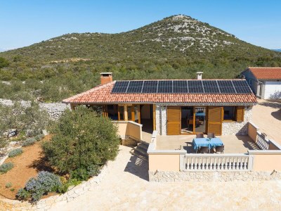 Holiday house One bedroom house with terrace and sea view Cove Triluke, Pašman K-20973 - Outdoor photo 5