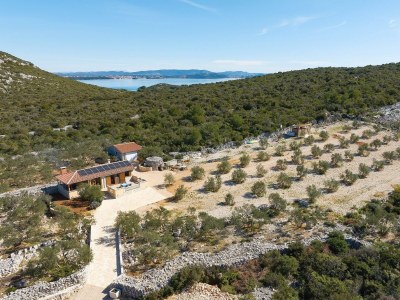 Holiday house One bedroom house with terrace and sea view Cove Triluke, Pašman K-20973 - Outdoor photo 13