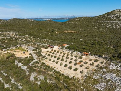 Holiday house One bedroom house with terrace and sea view Cove Triluke, Pašman K-20973 - Outdoor photo 14