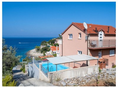 Holiday house Four-bedroom house with terrace and sea view Prigradica, Korčula K-21022 - Outdoor photo 4