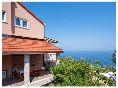 Holiday house Four-bedroom house with terrace and sea view Prigradica, Korčula K-21022 - Outdoor photo 11