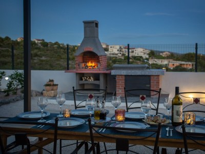 Holiday house Comfortable and spacious house with terrace and sea view Zečevo Rtić, Rogoznica K-21157 - Outdoor photo 20