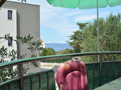 Apartment One bedroom apartment with terrace and sea view Kožino, Zadar A-5893-a - Outdoor photo 14