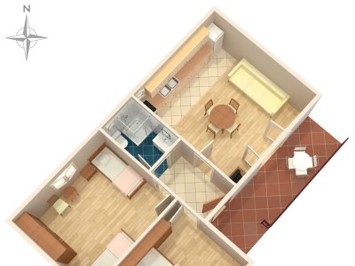 Apartment Two bedroom apartment with terrace Biograd na Moru, Biograd A-5899-d - Outdoor photo 31