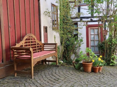 Holiday apartment "WaldrebenNest" im Fachwerkhof - Outdoor photo 3