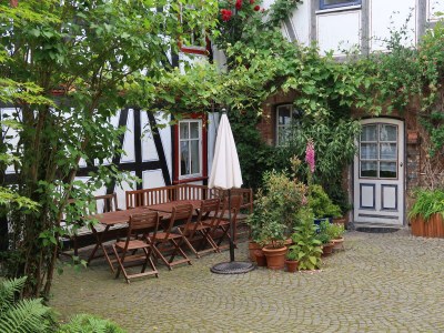 Holiday apartment "WaldrebenNest" im Fachwerkhof - Outdoor photo 5
