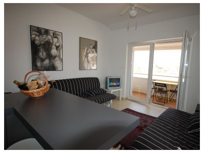 Apartment One bedroom apartment with balcony and sea view Porat, Krk A-22268-a - Outdoor photo 6