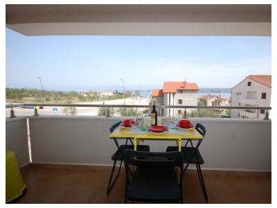 Apartment One bedroom apartment with balcony and sea view Porat, Krk A-22268-a - Outdoor photo 13