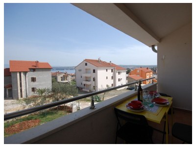 Apartment One bedroom apartment with balcony and sea view Porat, Krk A-22268-a - Outdoor photo 14