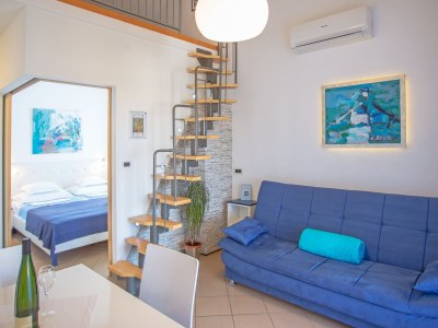 Apartment One bedroom apartment with balcony and sea view Vantačići, Krk A-22272-a in Vantačići - Apartment