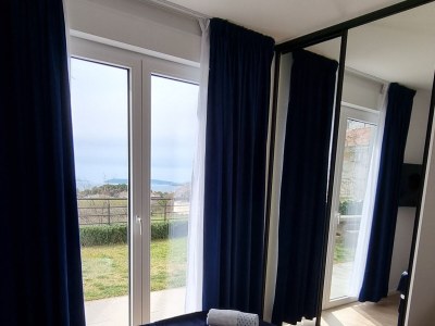 Apartment One bedroom apartment with terrace and sea view Podstrana, Split A-22298-a - Outdoor photo 13