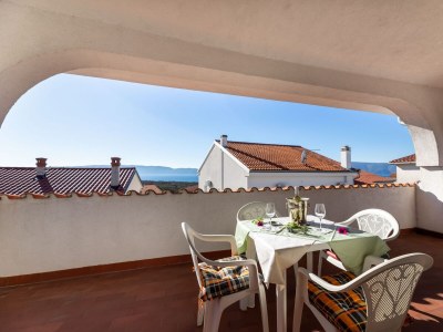 Apartment Three bedroom apartment with terrace and sea view Pinezići, Krk A-22403-a - Outdoor photo 30