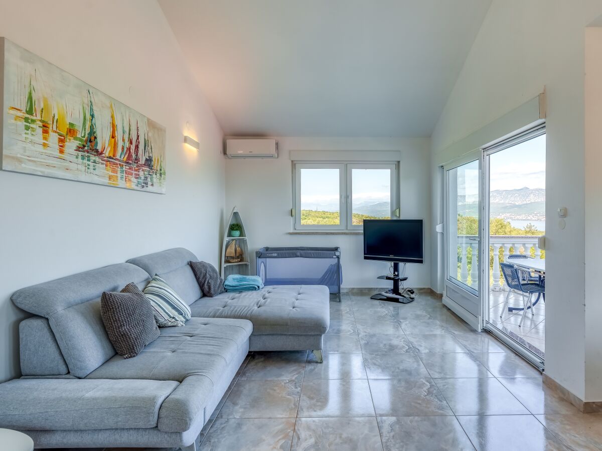 Holiday house Four-bedroom house with terrace and sea view Polje, Krk K-23598 - Outdoor photo 4