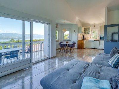 Holiday house Four-bedroom house with terrace and sea view Polje, Krk K-23598 - Outdoor photo 5