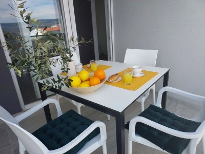 Apartment One bedroom apartment with terrace and sea view Rogoznica A-22157-a - Outdoor photo 14