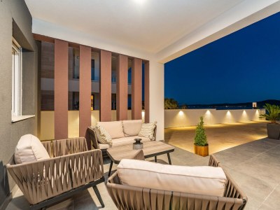 Villa Four-bedroom house near beach Sukošan, Zadar K-22250 - Outdoor photo 25