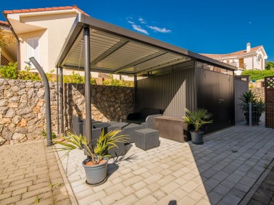 Holiday house Three bedroom house with terrace and sea view Ljutići, Krk K-23630 - Outdoor photo 5