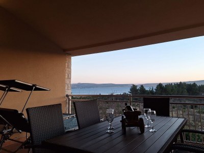 Apartment Two bedroom apartment with terrace and sea view Seline, Paklenica A-23552-a - Outdoor photo 25