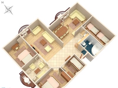 Apartment Four-bedroom apartment near beach Kraj, Pašman A-334-f - Outdoor photo 65