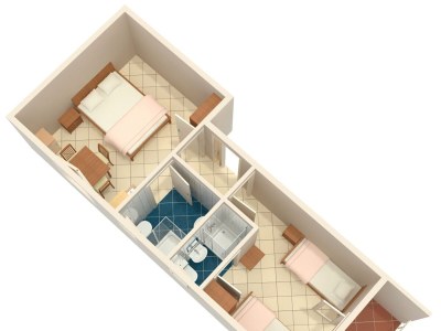 Apartment One bedroom apartment with balcony and sea view Podaca, Makarska A-2617-a - Outdoor photo 25