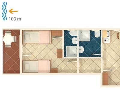 Apartment One bedroom apartment with balcony and sea view Podaca, Makarska A-2617-a - Outdoor photo 26