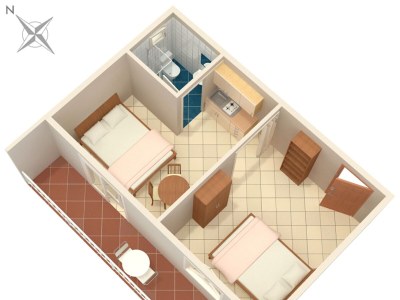 Apartment Studio flat with balcony and sea view Podaca, Makarska AS-2617-a - Outdoor photo 19