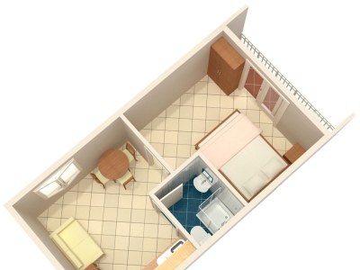 Apartment Studio flat with balcony and sea view Podaca, Makarska AS-2617-c - Outdoor photo 19