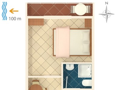 Apartment Studio flat with balcony and sea view Podaca, Makarska AS-2617-c - Outdoor photo 20