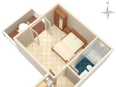 Apartment Studio flat with terrace Vodice AS-2995-d - Outdoor photo 21