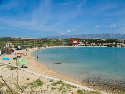 Apartment Studio flat with terrace and sea view Caska, Pag AS-4109-a - Outdoor photo 3