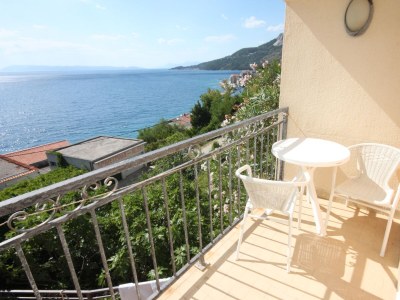 Apartment Studio flat with balcony and sea view Drašnice, Makarska AS-3330-c - Outdoor photo 20