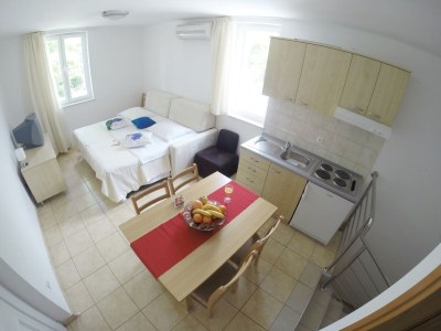 Apartment One bedroom apartment with air-conditioning Vinjerac, Zadar A-3093-e - Outdoor photo 8