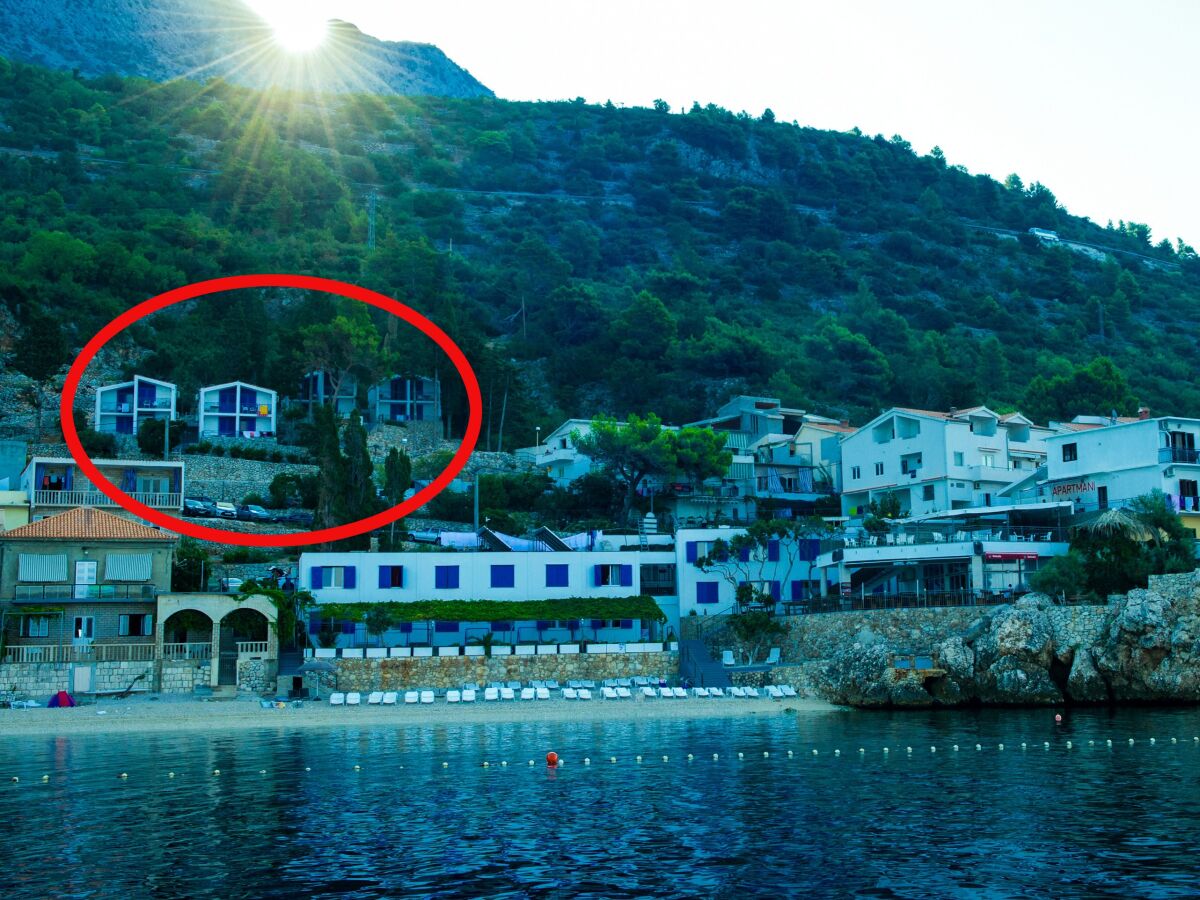 Apartment Studio flat with balcony and sea view Drašnice, Makarska AS-3330-o