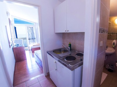 Apartment Studio flat with balcony and sea view Drašnice, Makarska AS-3330-o - Outdoor photo 14