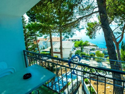 Apartment Studio flat with balcony and sea view Drašnice, Makarska AS-3330-p - Outdoor photo 18