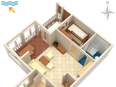 Apartment Two bedroom apartment near beach Kampor, Rab A-3213-f - Outdoor photo 34