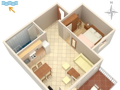 Apartment One bedroom apartment near beach Kampor, Rab A-3213-g - Outdoor photo 29