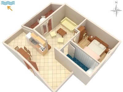 Apartment One bedroom apartment near beach Kampor, Rab A-3213-j - Outdoor photo 31