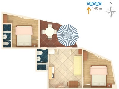 Apartment Two bedroom apartment with terrace Jezera, Murter A-5120-b - Outdoor photo 28