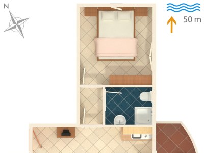 Apartment One bedroom apartment near beach Ražanac, Zadar A-5766-d - Outdoor photo 37