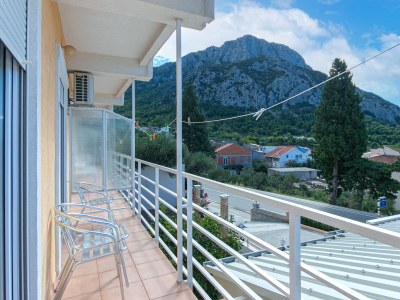 Apartment One bedroom apartment with balcony and sea view Gradac, Makarska A-5198-b - Outdoor photo 23