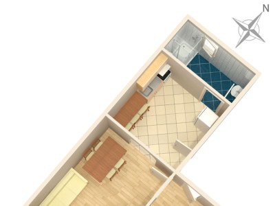 Apartment One bedroom apartment with balcony and sea view Gradac, Makarska A-5198-b - Outdoor photo 26