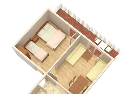 Apartment One bedroom apartment with balcony and sea view Gradac, Makarska A-5198-b - Outdoor photo 27