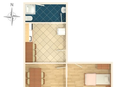 Apartment One bedroom apartment with balcony and sea view Gradac, Makarska A-5198-b - Outdoor photo 28