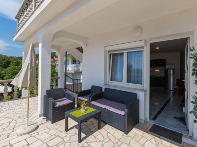 Apartment One bedroom apartment with terrace and sea view Dramalj, Crikvenica A-5551-a - Outdoor photo 34