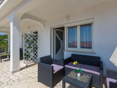Apartment One bedroom apartment with terrace and sea view Dramalj, Crikvenica A-5551-b - Outdoor photo 34