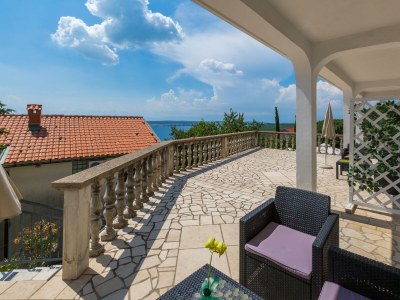 Apartment One bedroom apartment with terrace and sea view Dramalj, Crikvenica A-5551-b - Outdoor photo 35